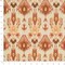 Terra Cotta - Orange Rust Abstract Geometric,global Upholstery Fabric 54 Inches"